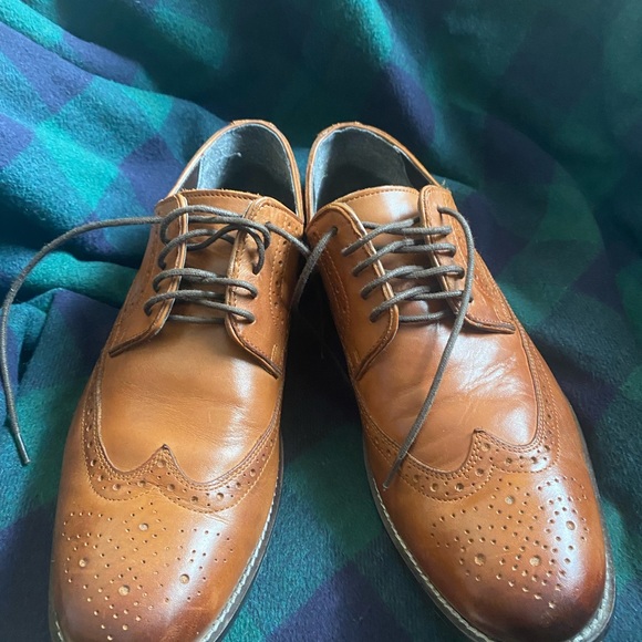 mens nunn bush 11 1/2 wing tip dress shoes - Picture 7 of 8